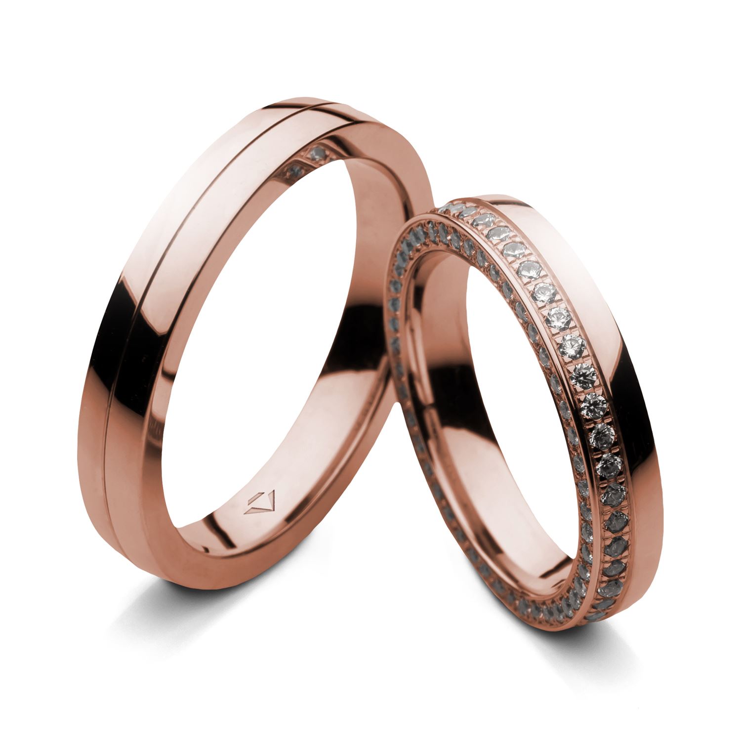 Snubní prsteny č. A-915-4-D2